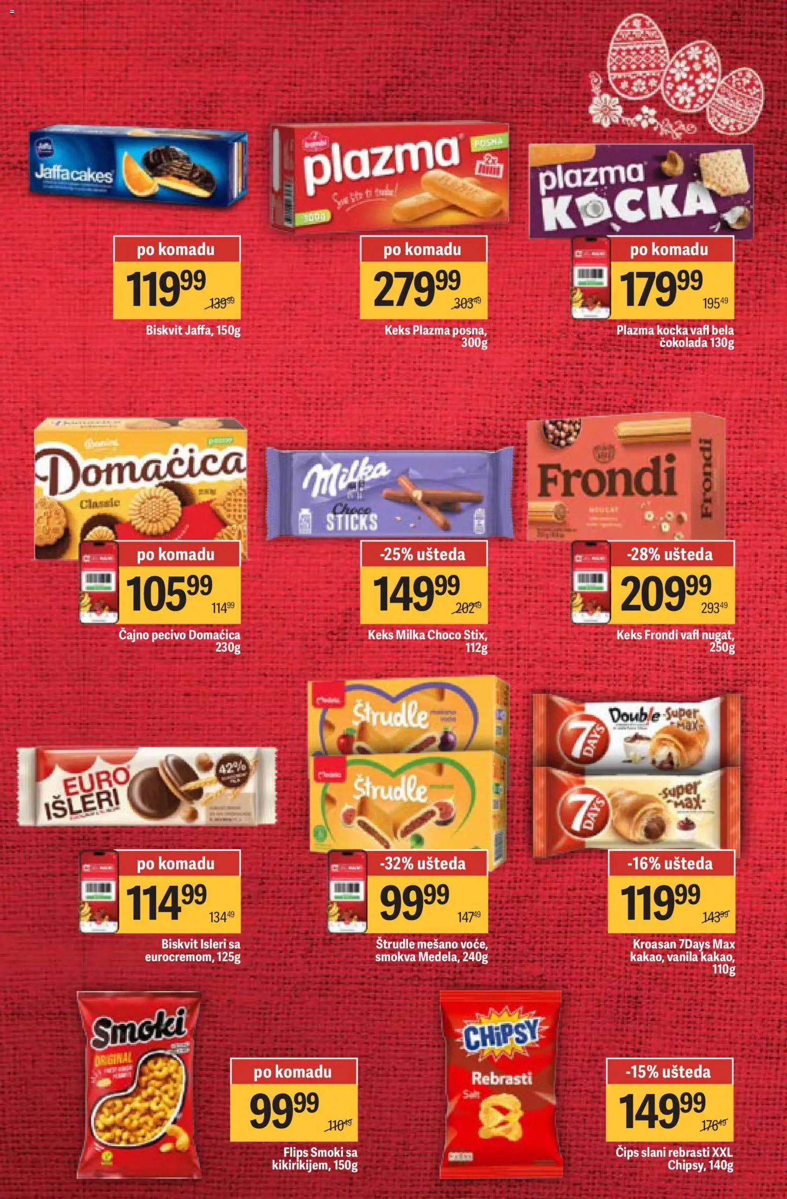 Maxi katalog - važi od 02.04.2026 | Strana: 37 | Proizvode: Keks, 7days, Domaćica, Pecivo