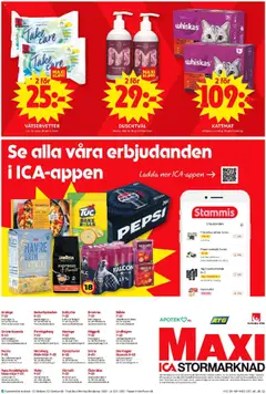 ICA Maxi - erbjudanden - Förhandsvisning av reklamblad från butik ICA Maxi aktuell från 13.10.2025 | Sida: 12
