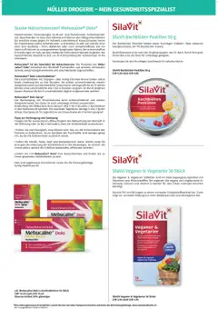 Müller Aktionen Gesund und Fit ab 31.07.2025 | Seite: 3 | Produkte: Box, Orangen, Wasser, Eisen