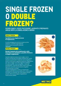 Anteprima del volantino Metro Surgelati 2025 catalogo valido a partire dal 30.06.2025 | Pagina: 9 | Prodotti: Pesce, Il pesce, Pesca