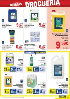 Makro - Precios Canarias │ válido desde el 07.07.2025 | Página: 27 | Productos: Detergente, Bolsa, Lavavajillas