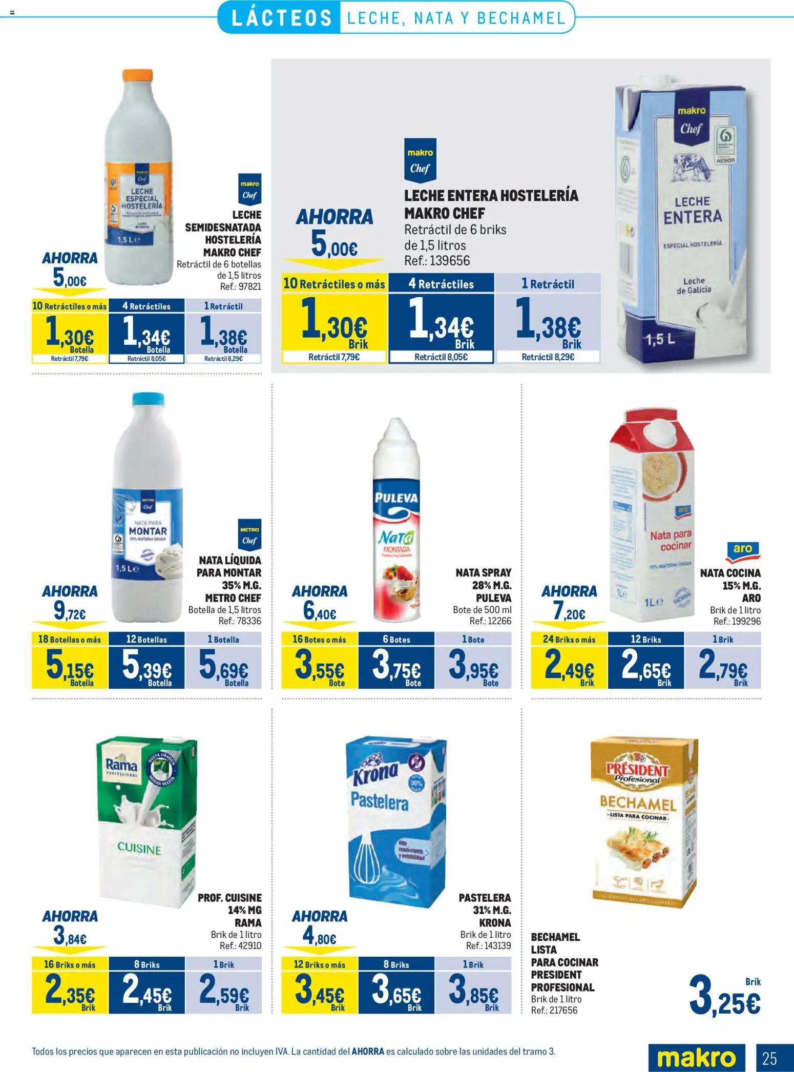 Makro - Especial Despensa Sur 2 │ válido desde el 02.02.2026 | Página: 25 | Productos: Leche entera, Leche, Cocina