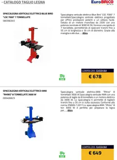 Anteprima del volantino Eurobrico Taglio Legna catalogo valido a partire dal 23.07.2025 | Pagina: 13