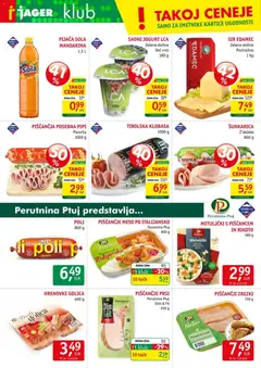 Jager katalog akcije – veljaven od 18.03.2026 | Stran: 4 | Izdelki: Edamec, Sir, Zrezki, Piscancje meso