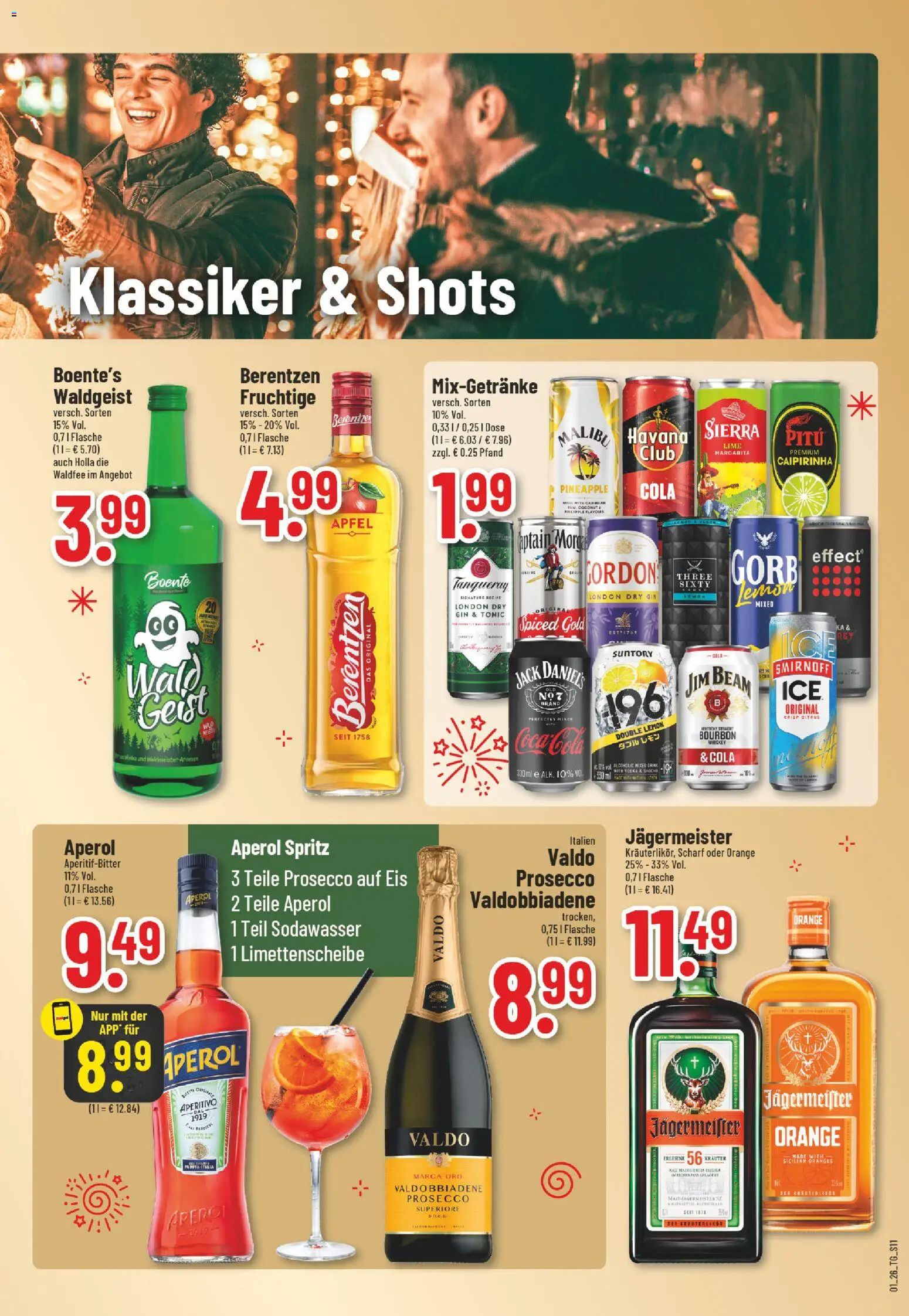 Trinkgut Prospekt – gültig ab 29.12.2025 | Seite: 13 | Produkte: Jim beam, Coca cola, Jack Daniel's, Aperol