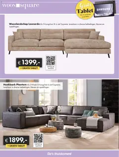 Woonsquare - Folder - Voorbeeld van een folder van Woonsquare, geldig van 15.12.2025 | Pagina: 7 | Producten: Tablet, Papier blanc