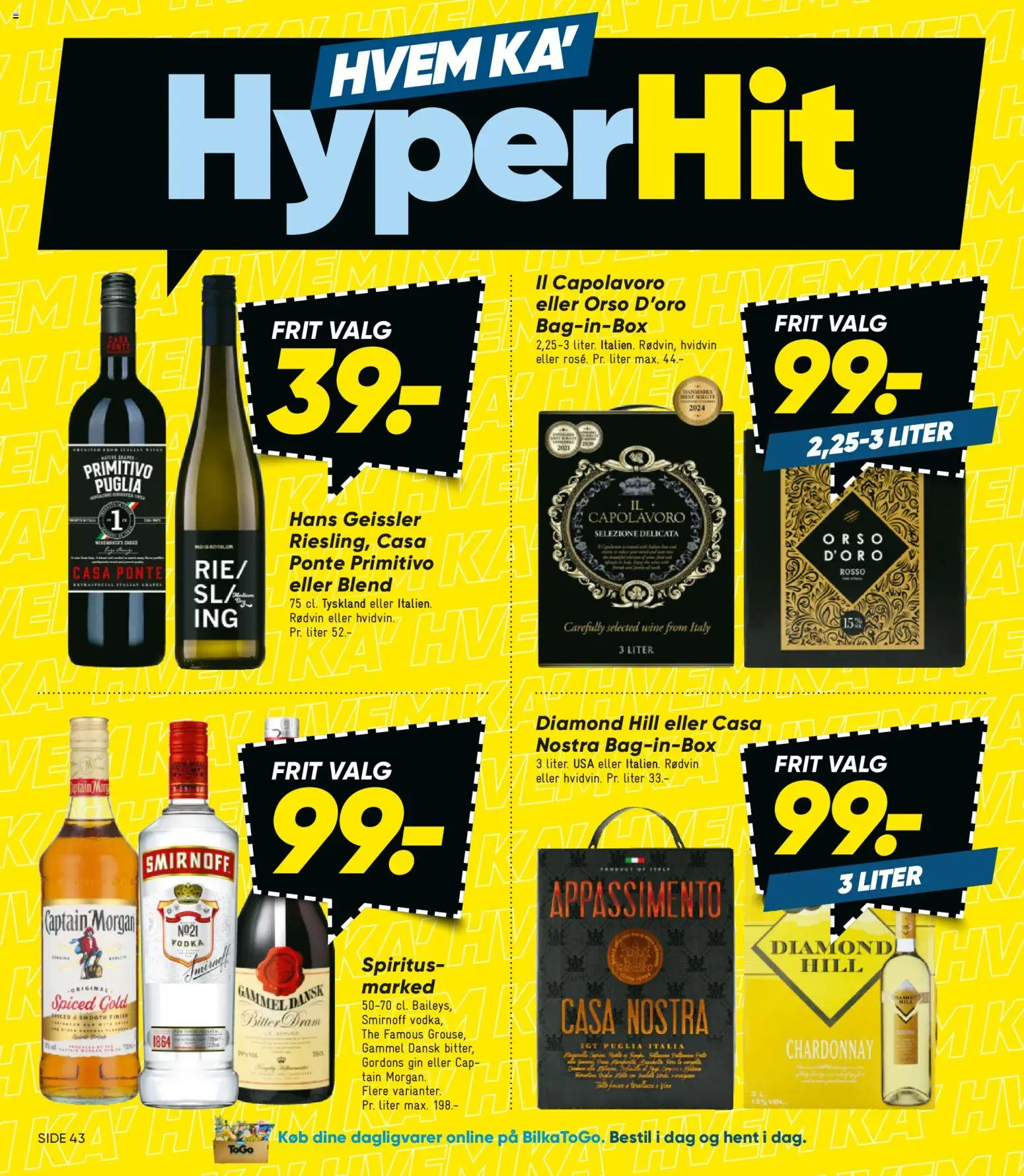 Bilka tilbudsavis – gyldig fra 09.01.2026 | Side: 6 | Produkter: Gin, Vodka