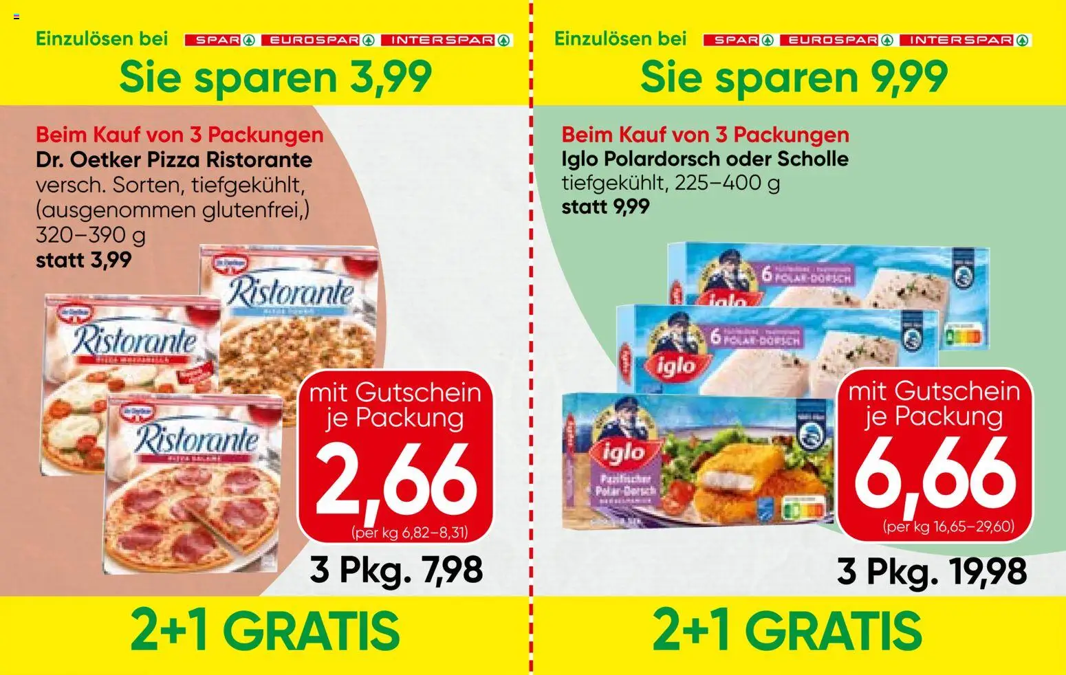 Spar Gutscheinheft - Wien gültig ab 19.02.2026 | Seite: 5 | Produkte: Pizza