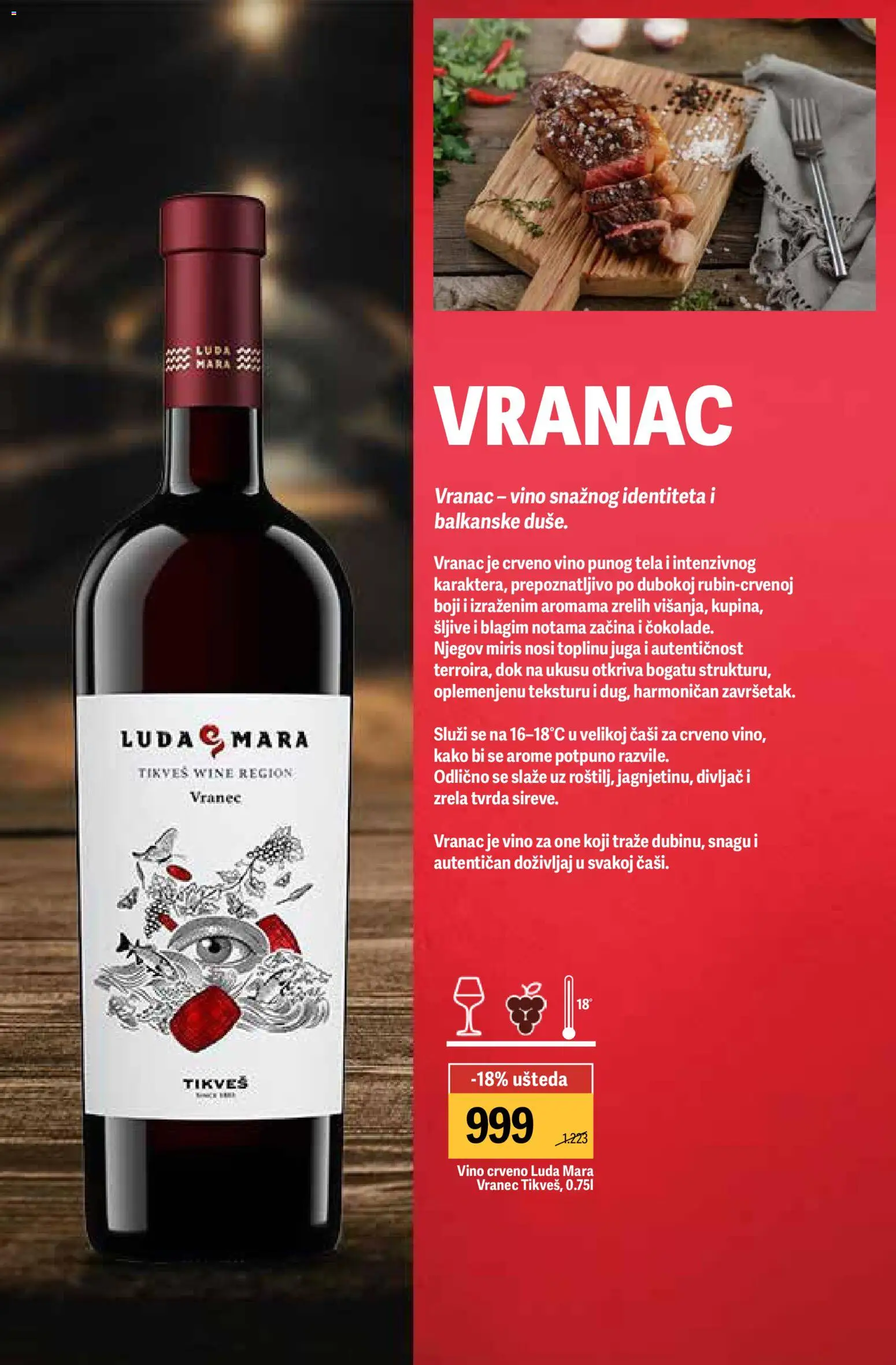 Maxi katalog - važi od 02.04.2026 | Strana: 6 | Proizvode: Vranac, Miris, Crveno vino, Vino