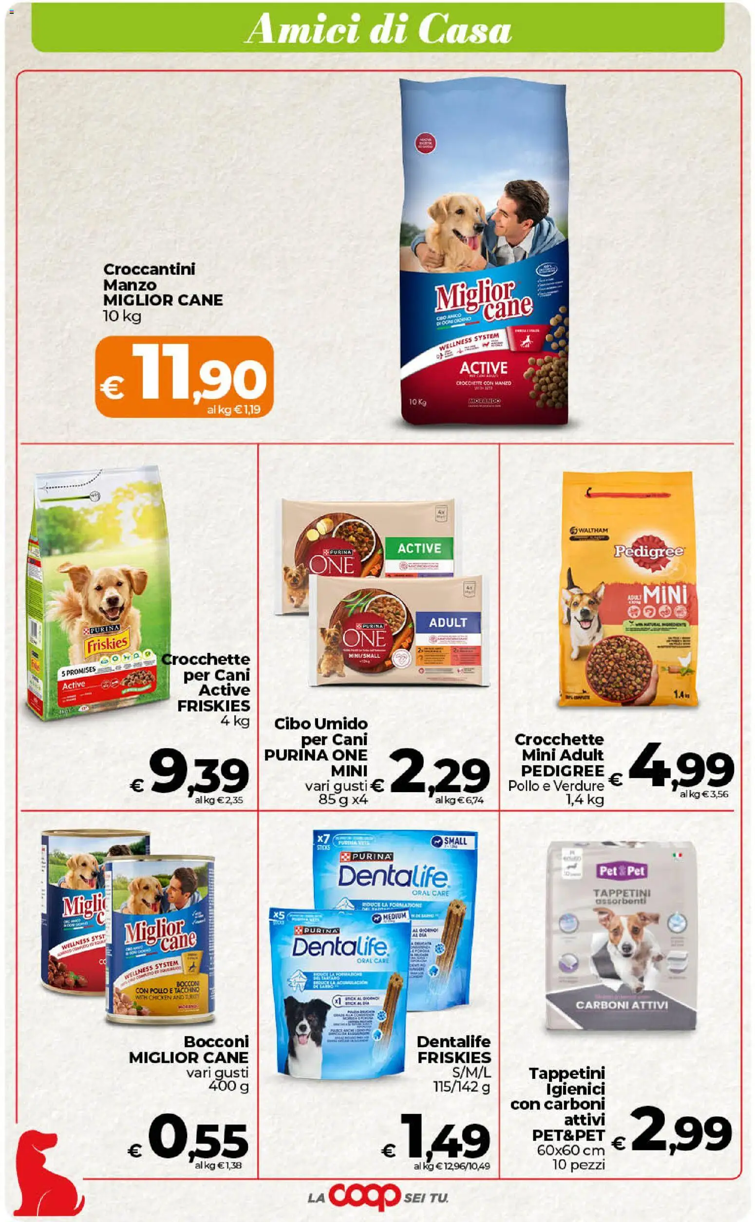 Volantino Ipercoop del 17.04.2026 | Pagina: 51 | Prodotti: Pollo, Verdure, Tacchino, Crocchette