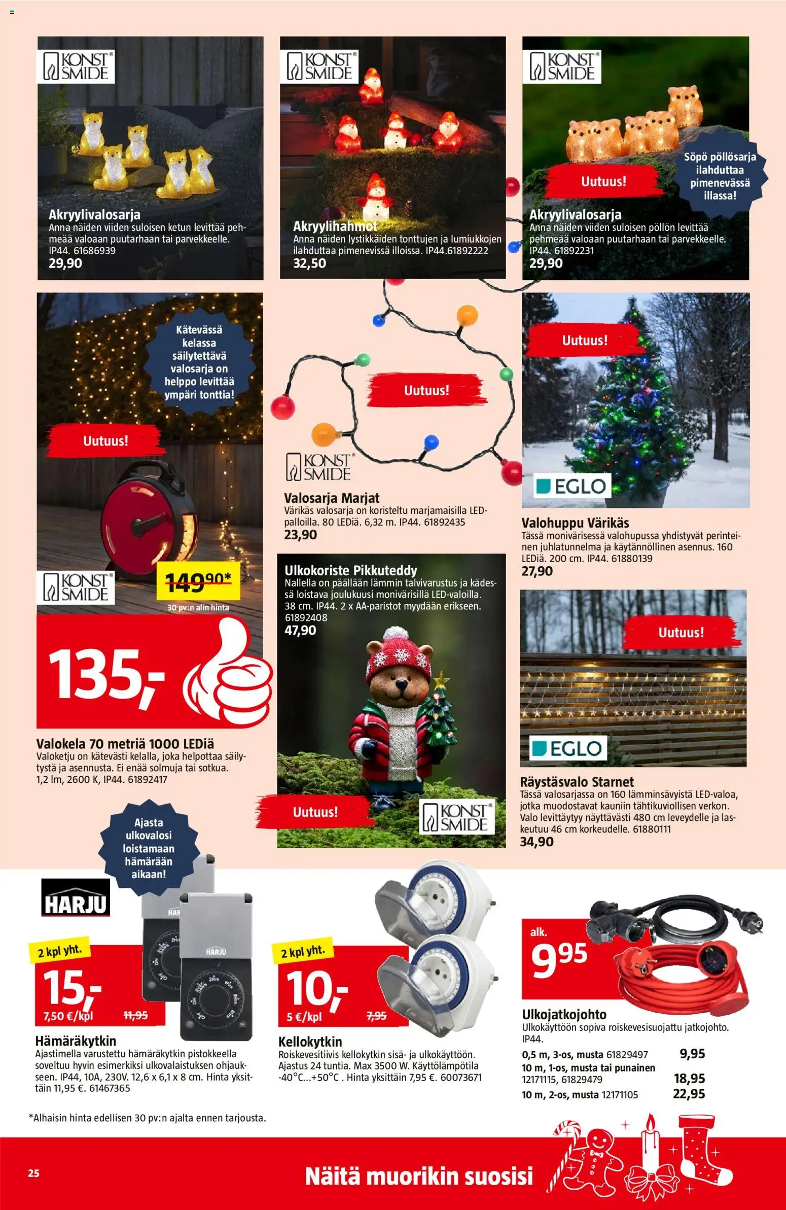 Bauhaus tarjoukset – voimassa 29.10.2025 alkaen | Sivu: 25