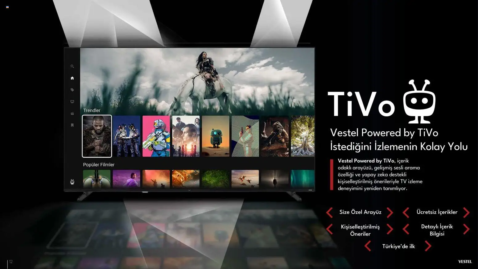 Vestel - Tüketici Elektroniği Katalog - 10.03.2026 tarihinden itibaren geçerlidir | Sayfa: 13 | Ürünler: TV