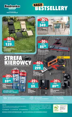Pogląd oferty "Biedronka gazetka - Home" - ważna od 28.03.2026 | Strona: 6 | Produkty: Wideo, Fotel, Stół, Leżanka warsztatowa