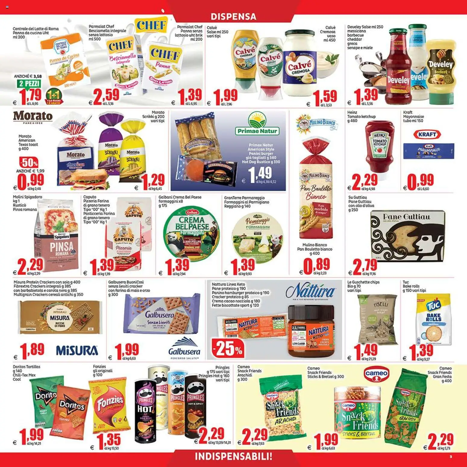 Volantino Elite Supermercati del 24.04.2026 | Pagina: 3 | Prodotti: Crema, Olio, Miele, Vaso