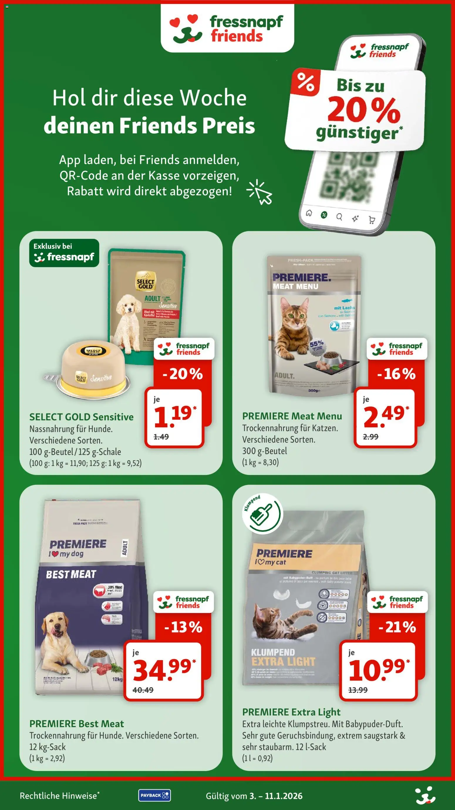 Fressnapf Aktionen – gültig ab 03.01.2026 | Seite: 3 | Produkte: Parfüm, Lachs