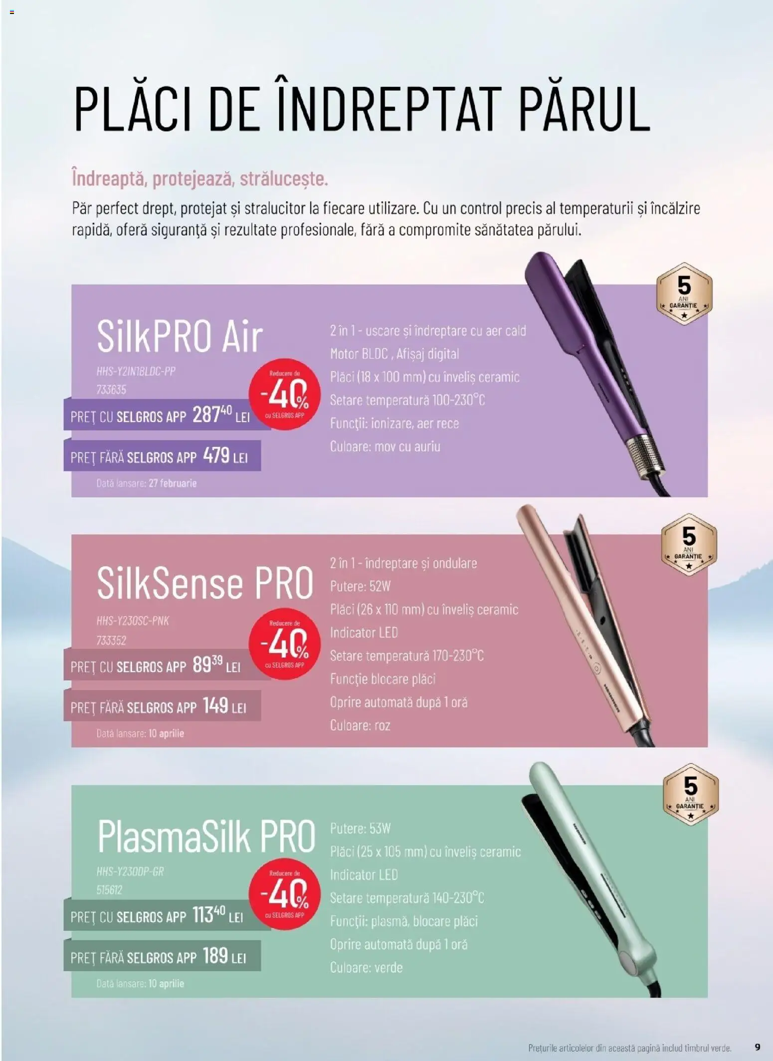 Noul catalog Selgros – valabil de la 24.02.2026 | Pagină: 9 | Produse: Babak