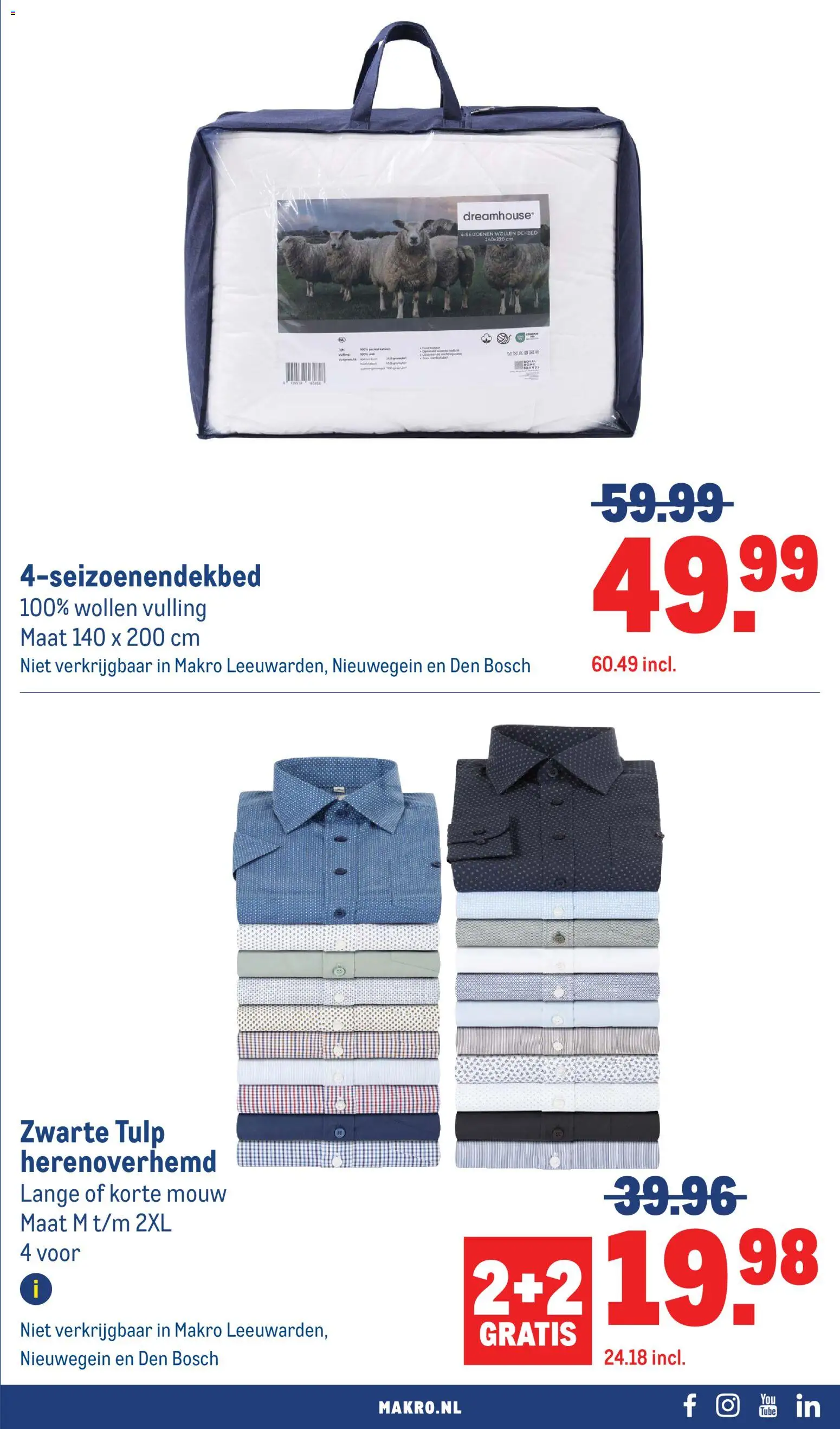 {H1} | Pagina: 23 | Producten: Dekbed