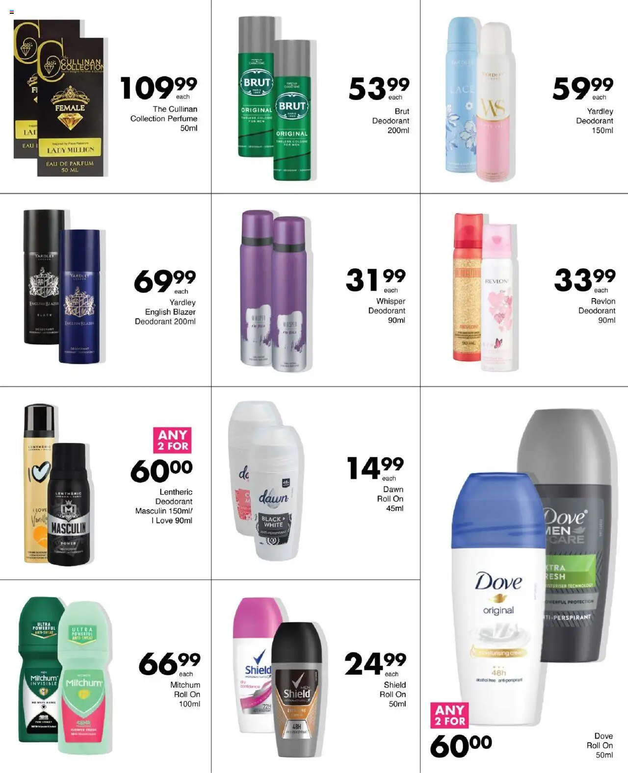 Save Specials │ valid from 14.08.2025 | Page: 63 | Products: Blazer, Perfume, Deodorant, Antiperspirant