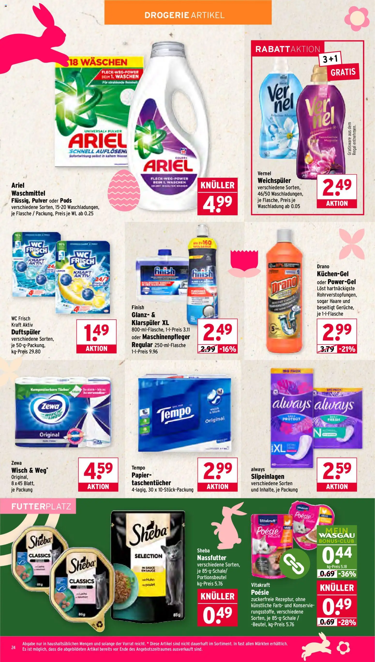 Wasgau Prospekt 	 – gültig ab 30.03.2026 | Seite: 24