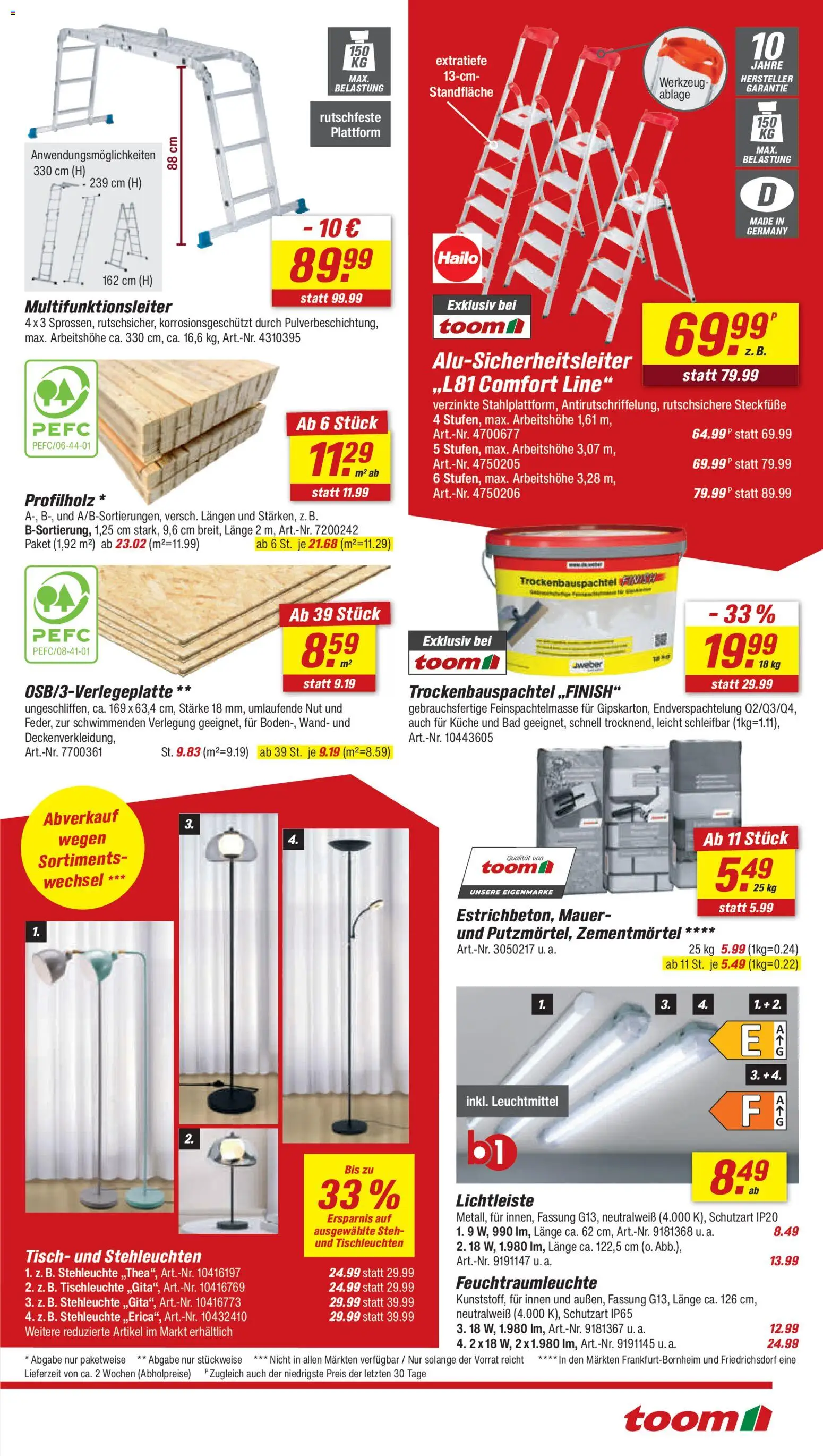 Toom Baumarkt Prospekt 	 – gültig ab 14.02.2026 | Seite: 5