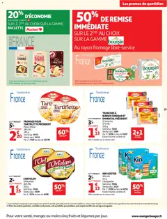 Auchan - Chandeleur produits frais - Voorbeeld van een folder van Auchan, geldig van 20.01.2026 | Pagina: 29 | Producten: Cheddar, La, Crème