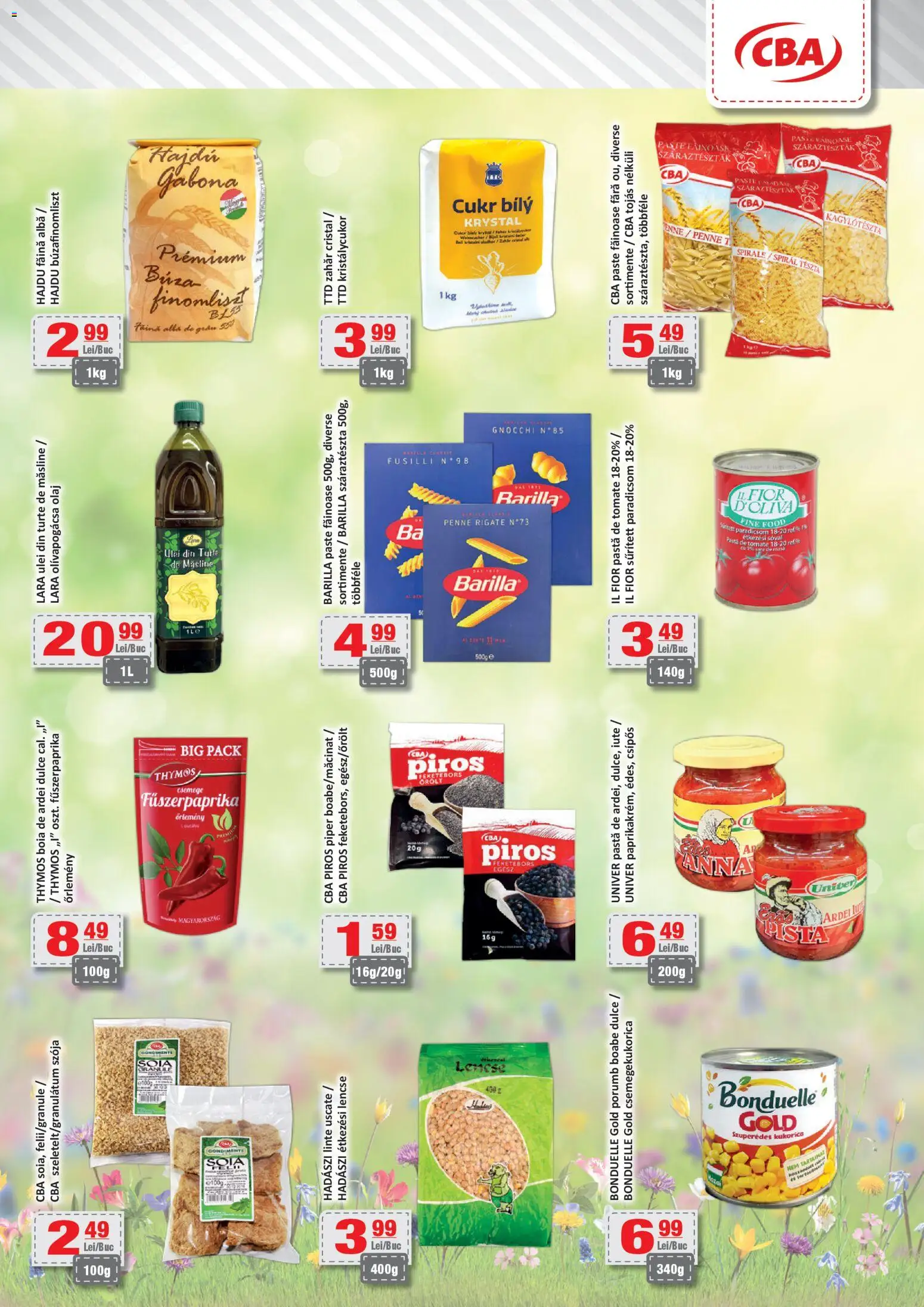 Noul catalog CBA – valabil de la 04.03.2026 | Pagină: 5 | Produse: Ardei, Ulei, Sare, Zahăr