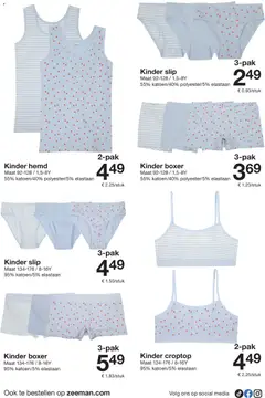 Zeeman folder - Voorbeeld van een folder van Zeeman, geldig van 18.04.2026 | Pagina: 24