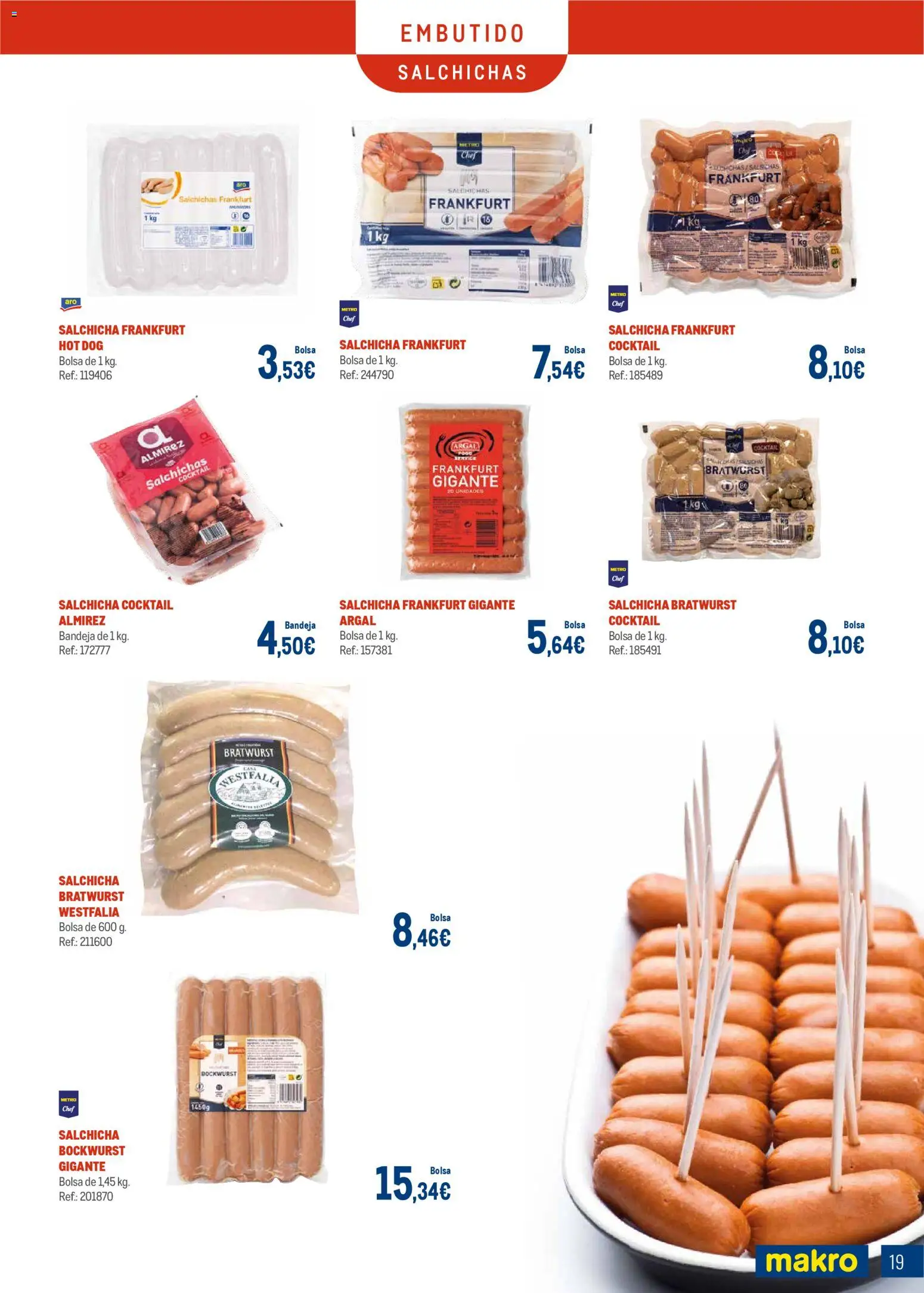 Makro - Charcuteria Cataluña │ válido desde el 01.12.2025 | Página: 19 | Productos: Bolsa, Bandeja