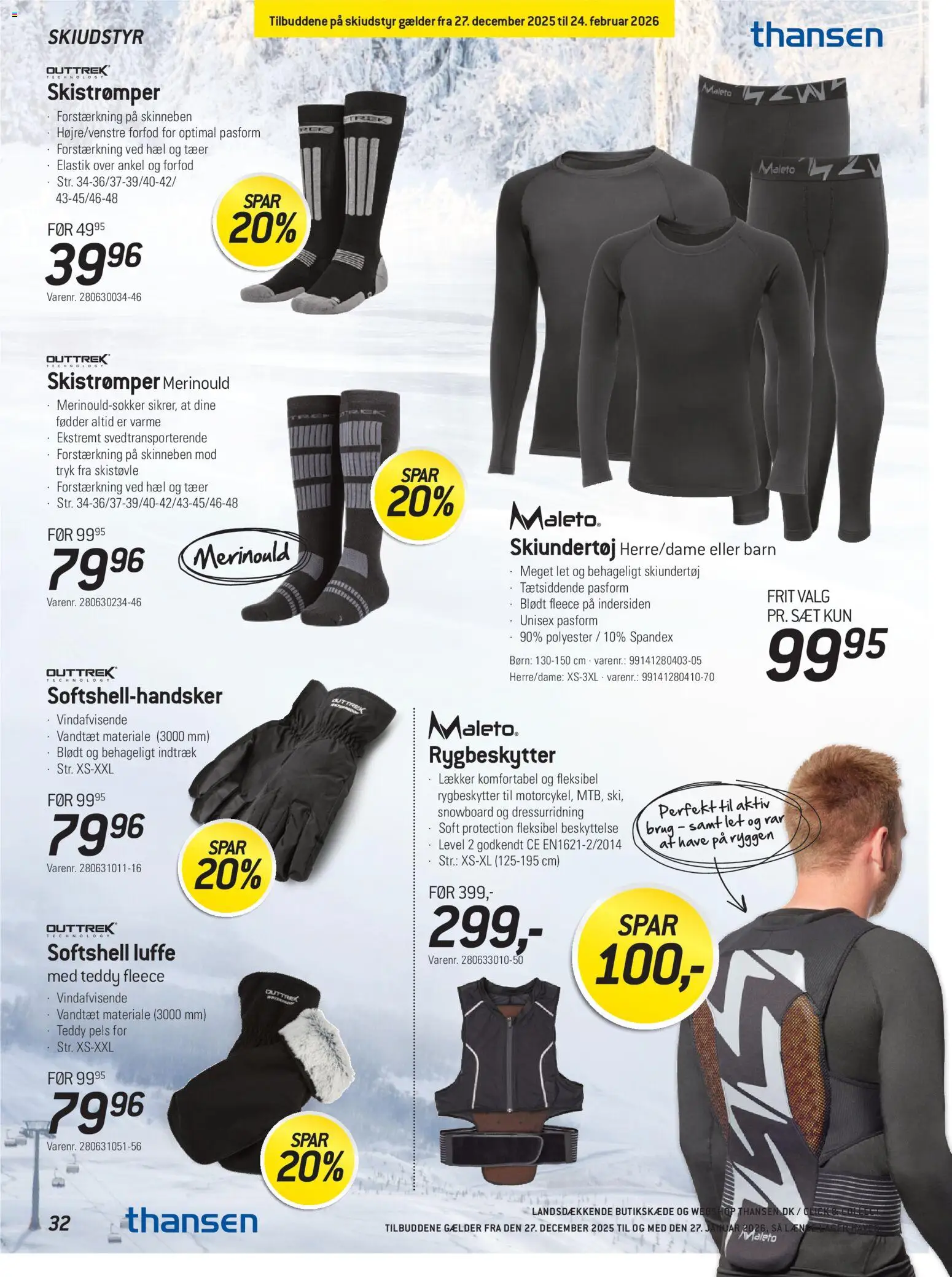 Thansen tilbudsavis – gyldig fra 27.12.2025 | Side: 32
