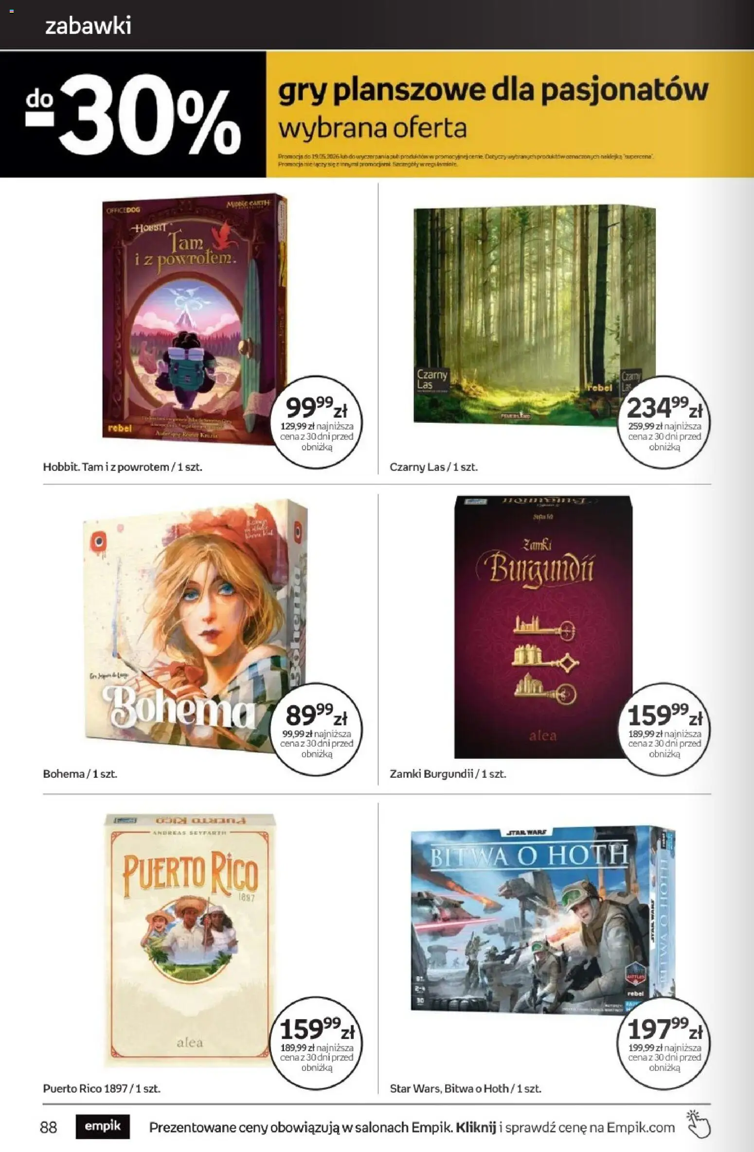 Empik promocje - Tom kultury Zabawki od 22.04.2026 | Strona: 14 | Produkty: Gry