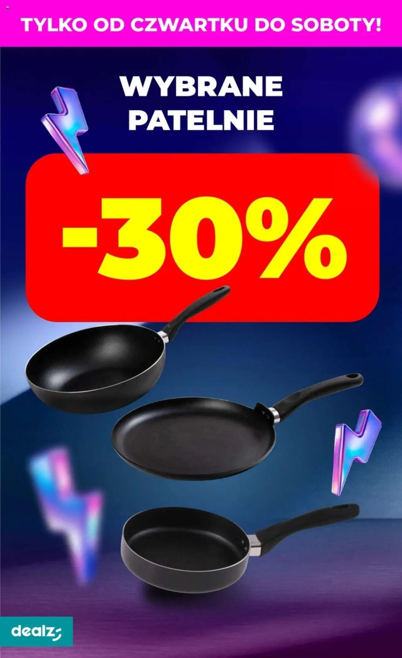 Dealz Gazetka od 07.08.2025 | Strona: 48 | Produkty: Patelnie