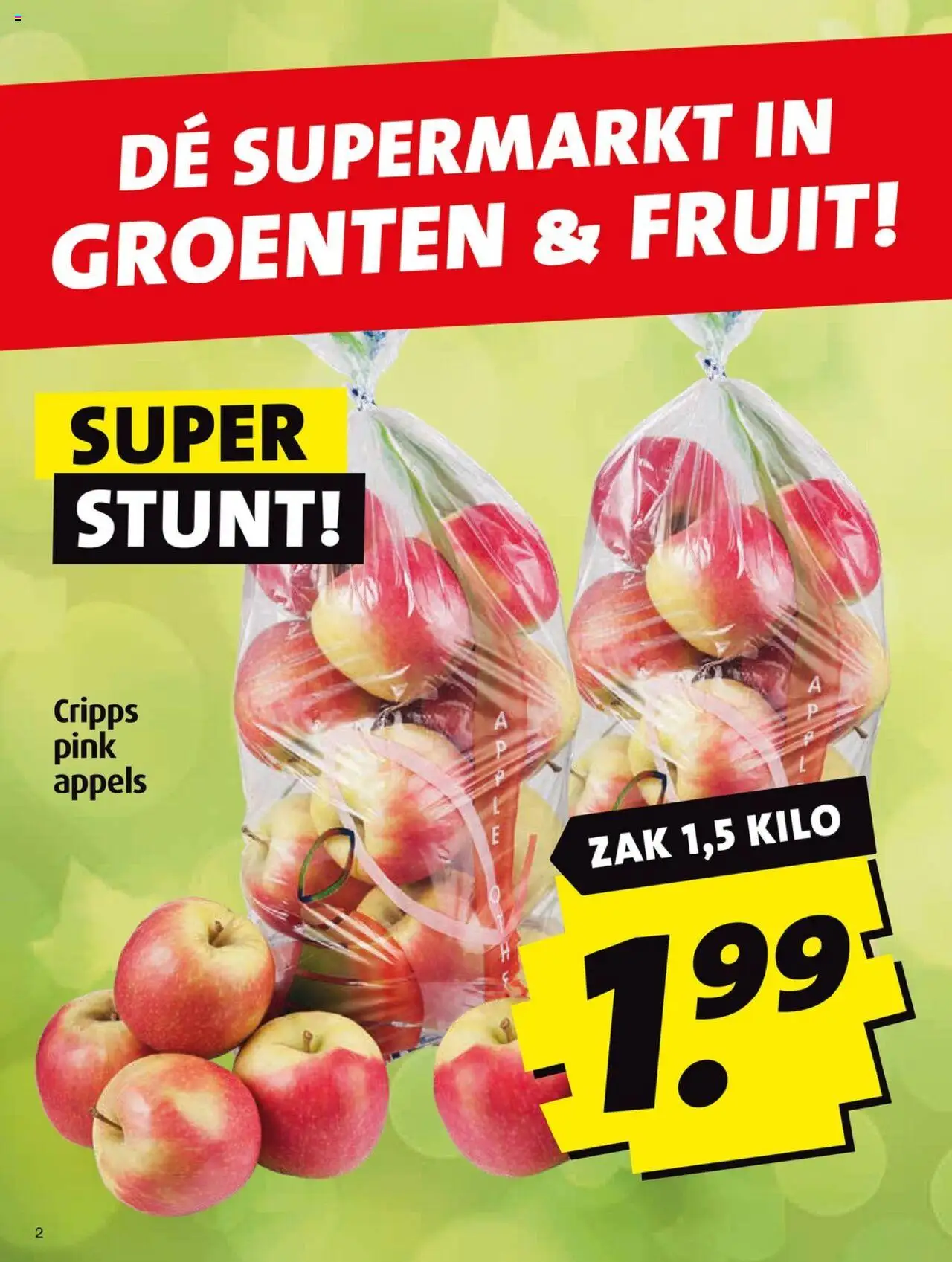 {H1} | Pagina: 2 | Producten: Appels, Zak, Fruit, Groenten