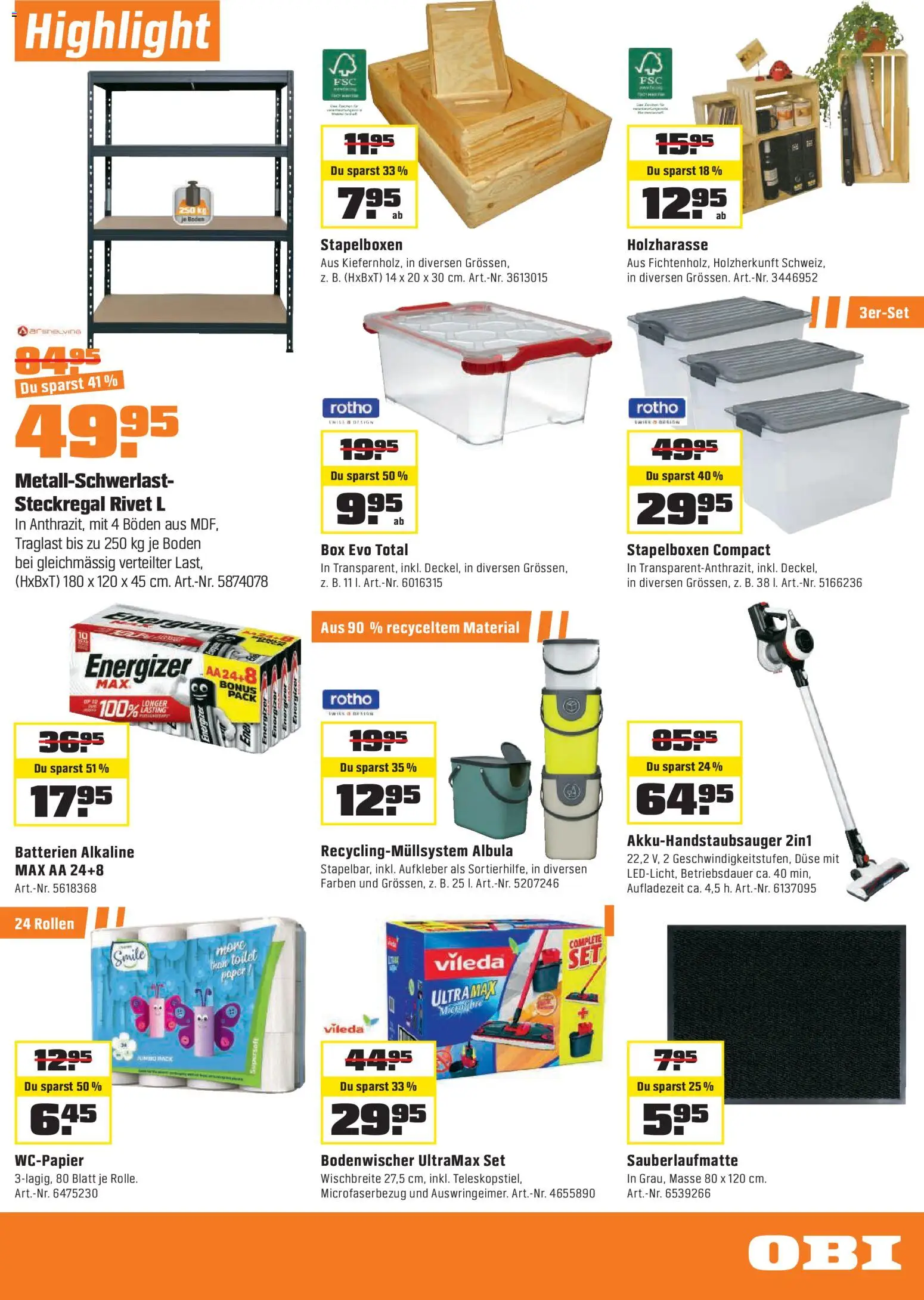 OBI - ALLES MACHBAR MIT OBI – gültig ab 17.03.2026 | Seite: 15 | Produkte: Box