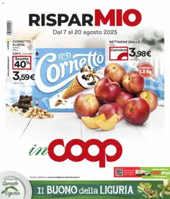 Anteprima del volantino COOP inCoop - Genova catalogo valido a partire dal 07.08.2025