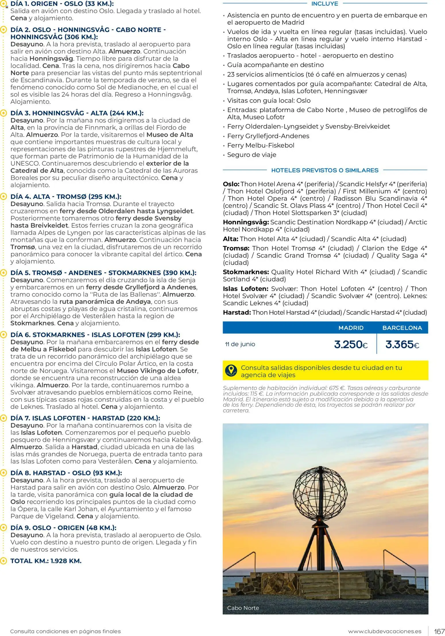 Viajes El Corte Inglés Club de Vacaciones │ válido desde el 01.02.2026 | Página: 167 | Productos: Café, Té