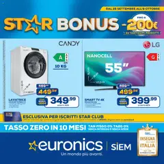 Anteprima del volantino Euronics Puglia catalogo valido a partire dal 25.09.2025