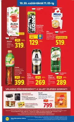 Lidl Akciós újság - amely érvényes a következő dátumtól: 30.10.2025 | Oldal: 10