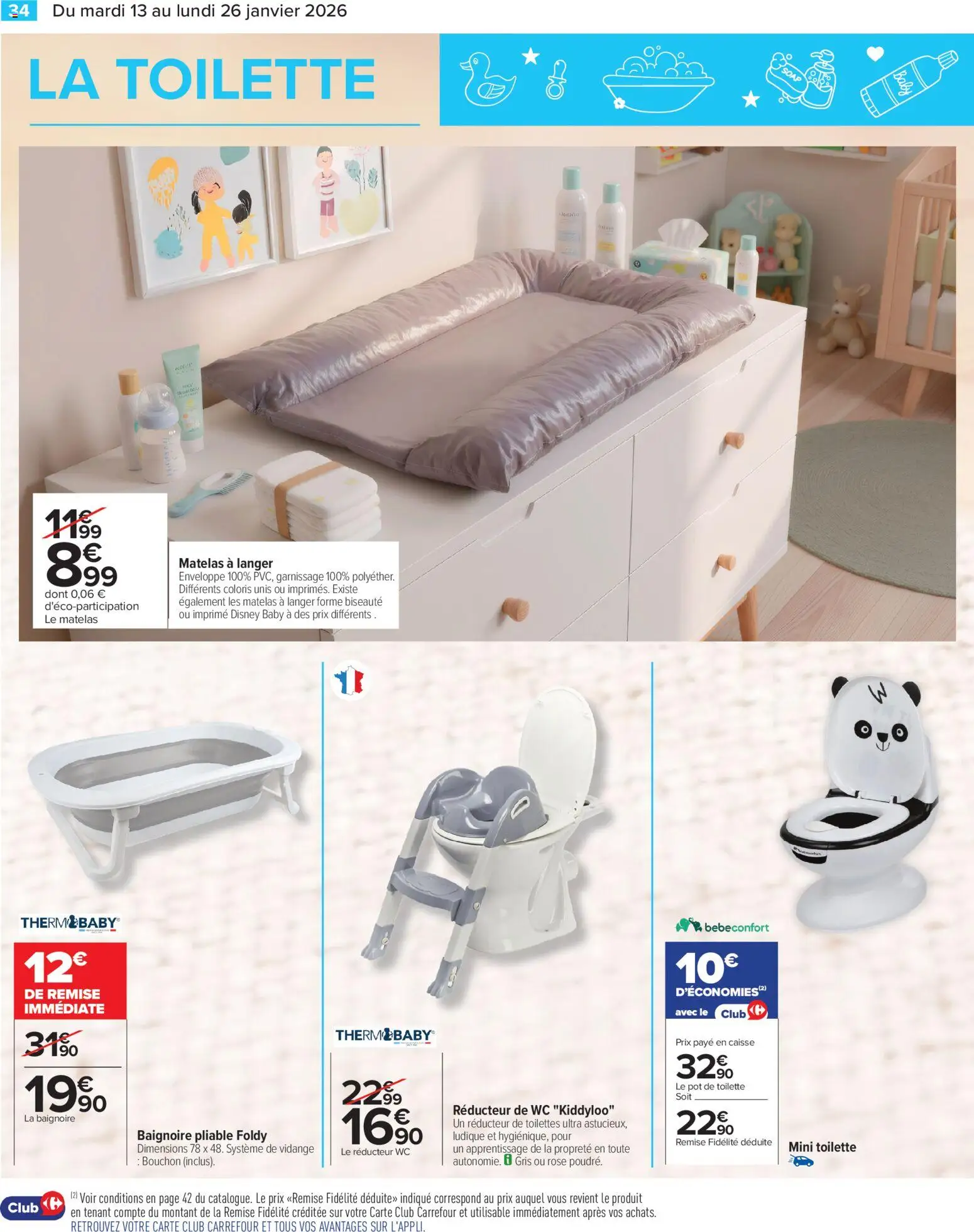 {H1} | Page: 36 | Produits: Enveloppe, Matelas, Toilettes, Baignoire