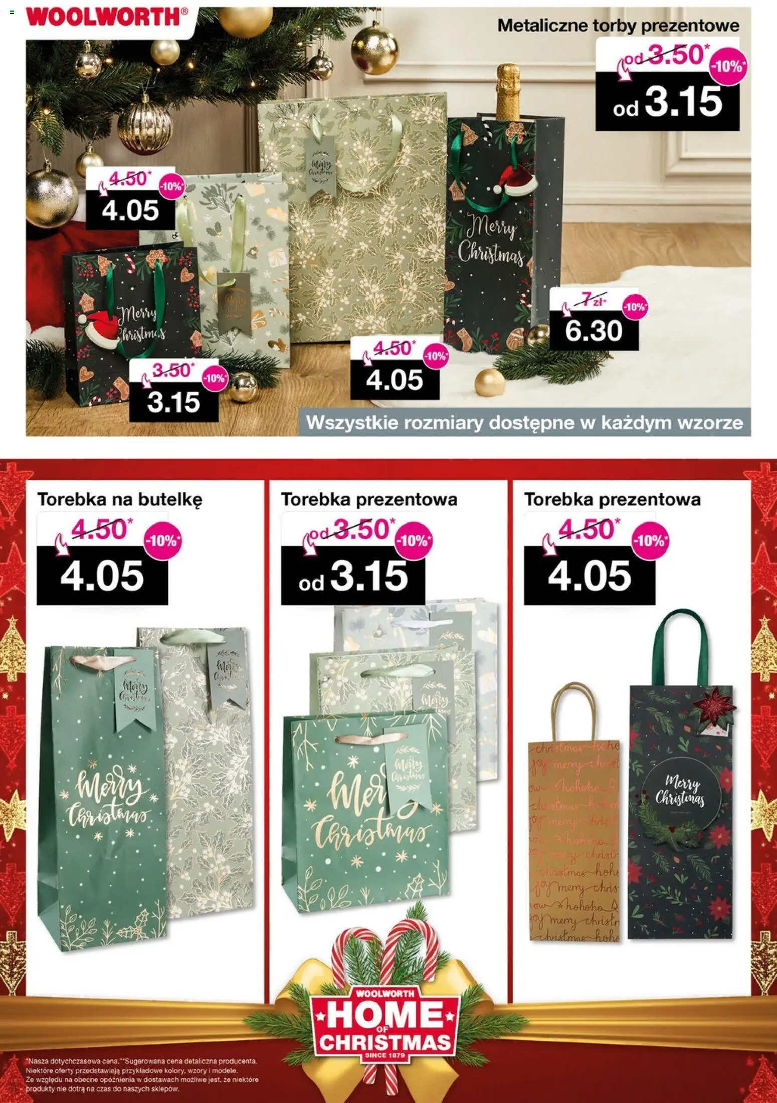 Woolworth Gazetka - Katalog świąteczny od 21.11.2025 | Strona: 73 | Produkty: Torebka