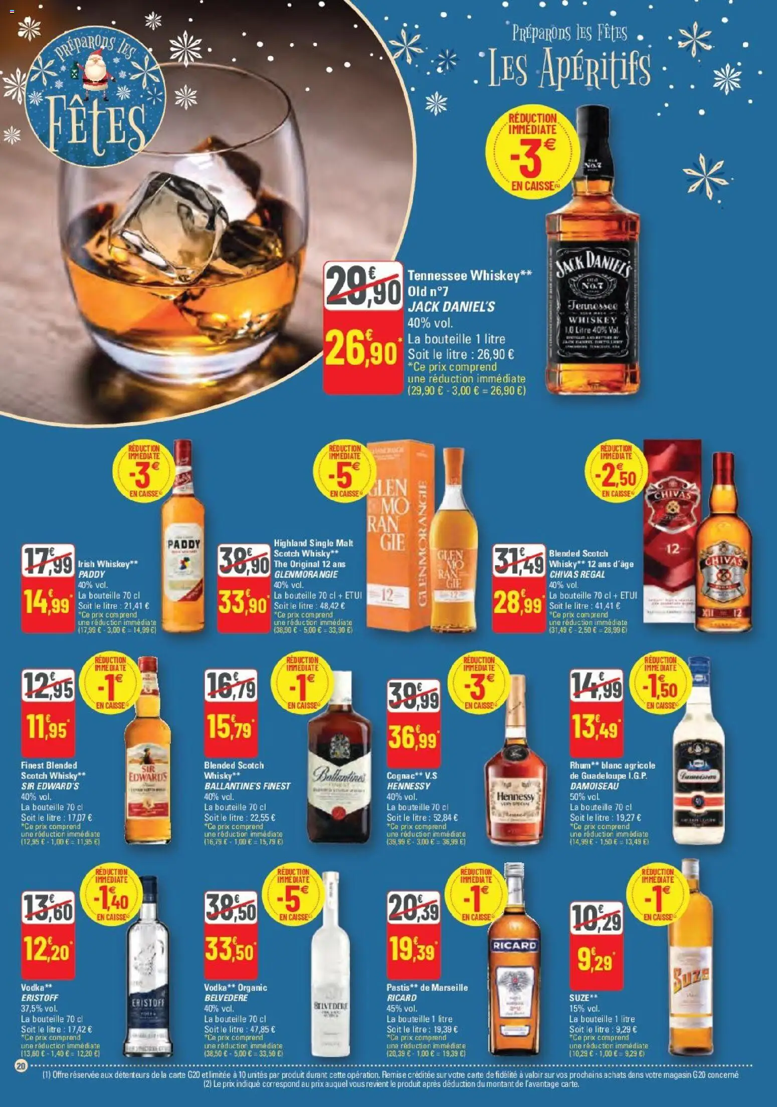 {H1} | Page: 20 | Produits: Vodka, Whisky, Rhum, Thé