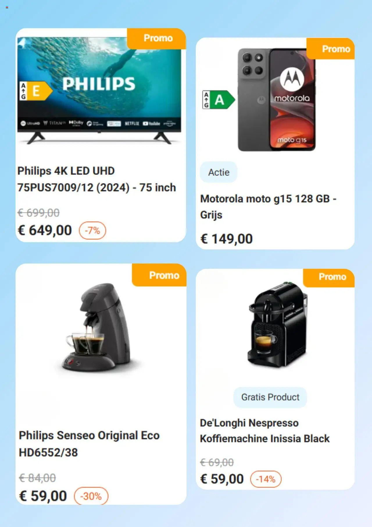  | Pagina: 4 | Producten: Koffiemachine