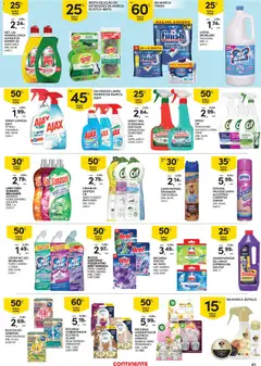 Pré-visualização Continente - Açores válido de 27.11.2025 | Página: 41 | Produtos: Limpa vidros, Casa de banho, Banho, Cera de abelha