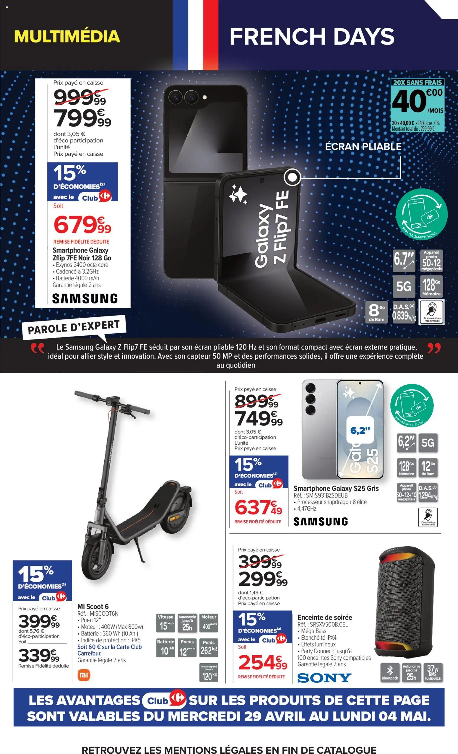 {H1} | Page: 9 | Produits: Smartphone, Appareil photo, Poids, Batterie