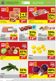 Nah und Frisch Flugblatt gültig ab 10.09.2025 | Seite: 8 | Produkte: Obst, Äpfel, Rindfleisch