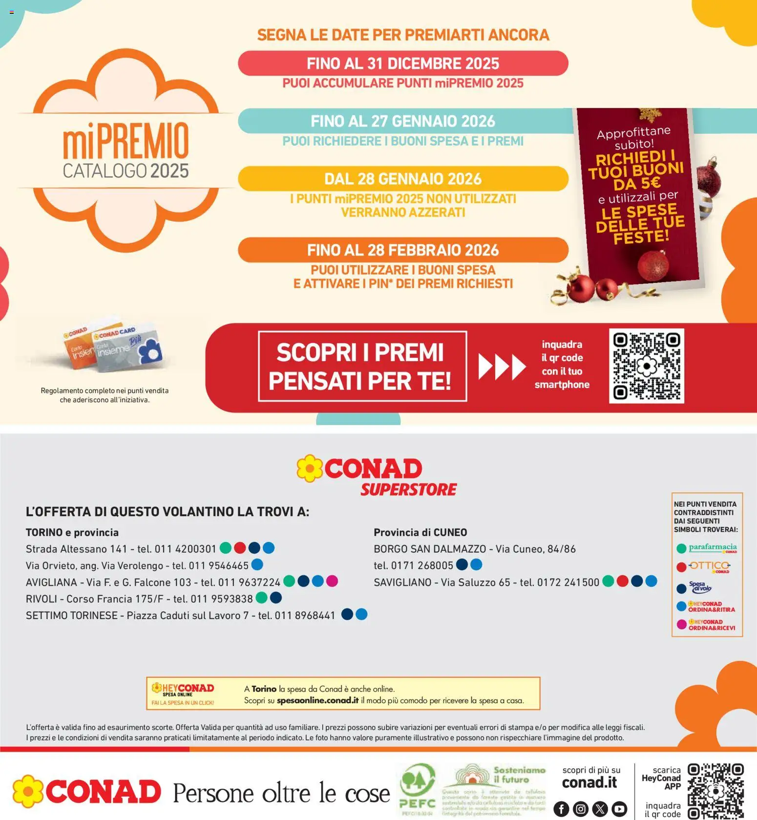 Volantino Conad del 27.12.2025 | Pagina: 32 | Prodotti: Tè, Smartphone, Stampa