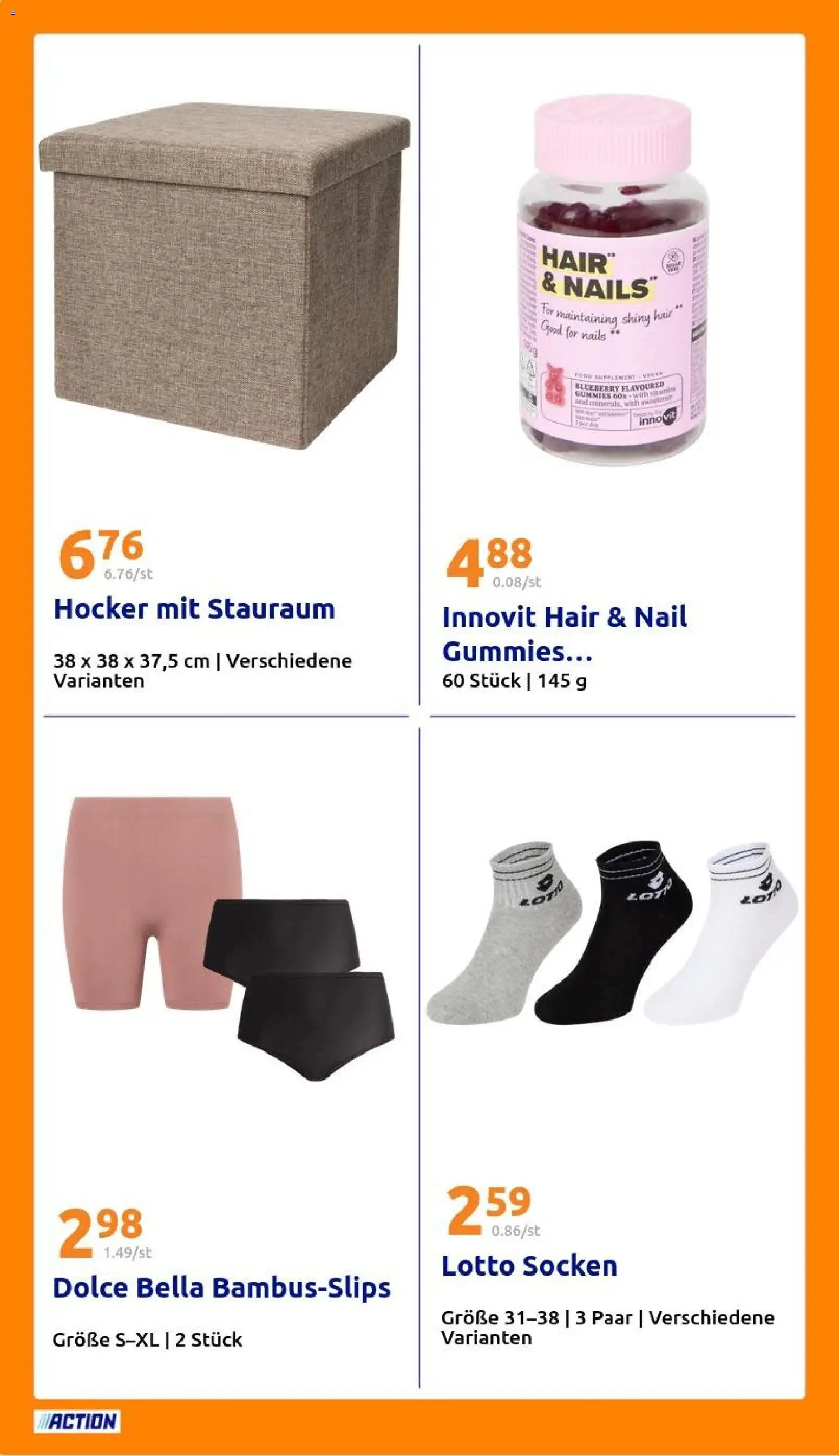 Action Flugblatt gültig ab 08.04.2026 | Seite: 20 | Produkte: Socken