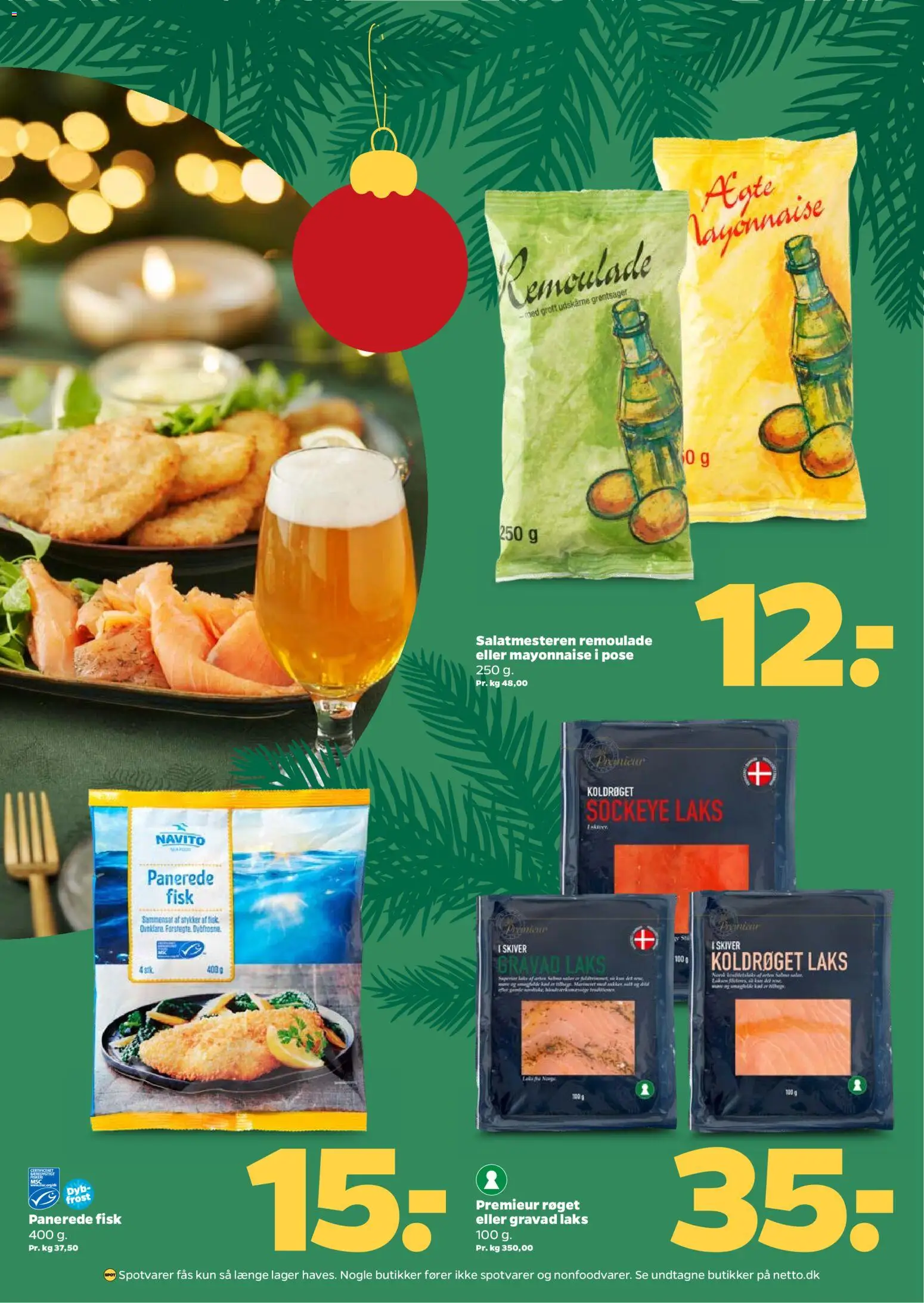 Netto tilbudsavis – gyldig fra 20.12.2025 | Side: 10 | Produkter: Fisk, Remoulade