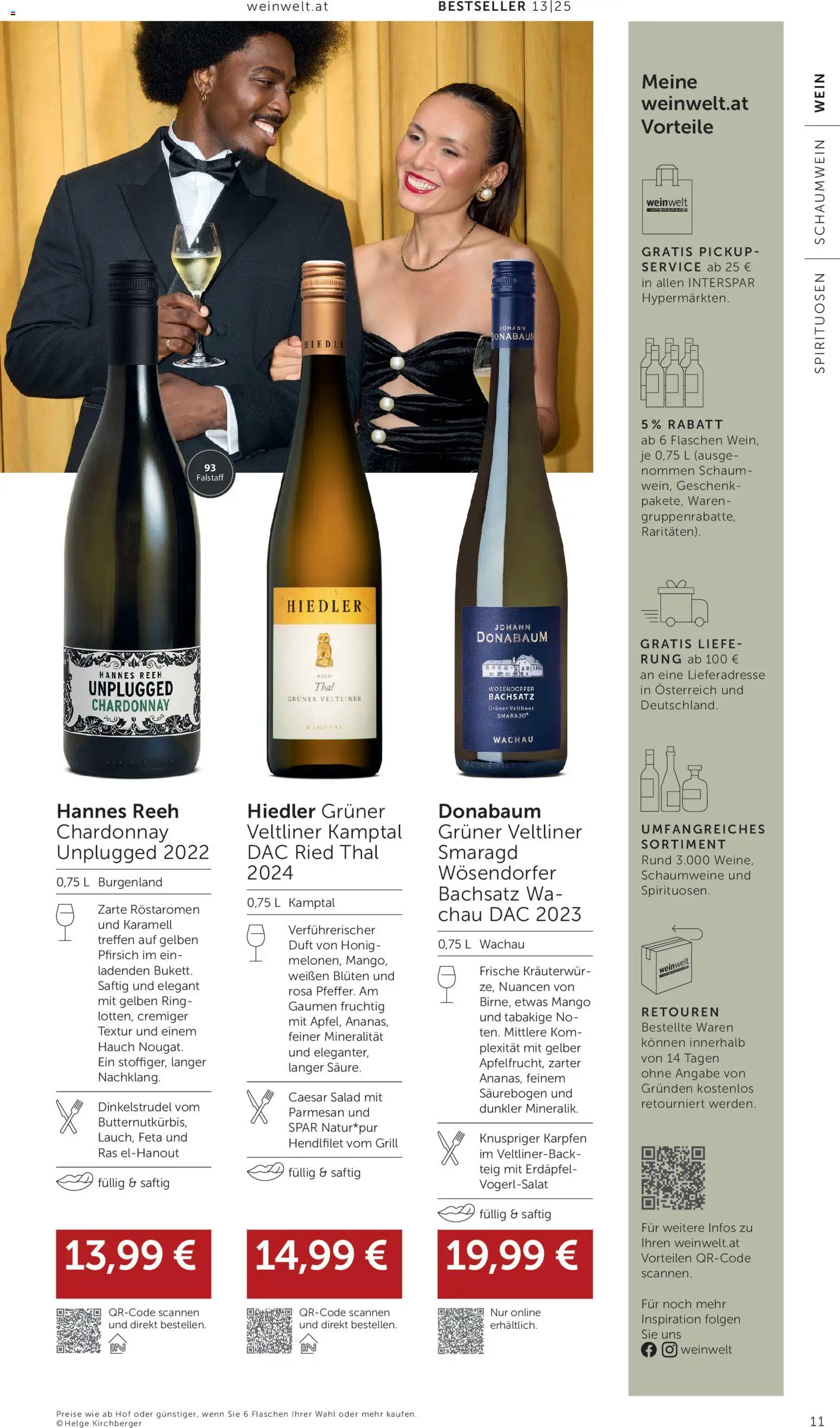 Interspar Wein Welt gültig ab 11.12.2025 | Seite: 11 | Produkte: Pfirsich, Grill, Duft, Wein