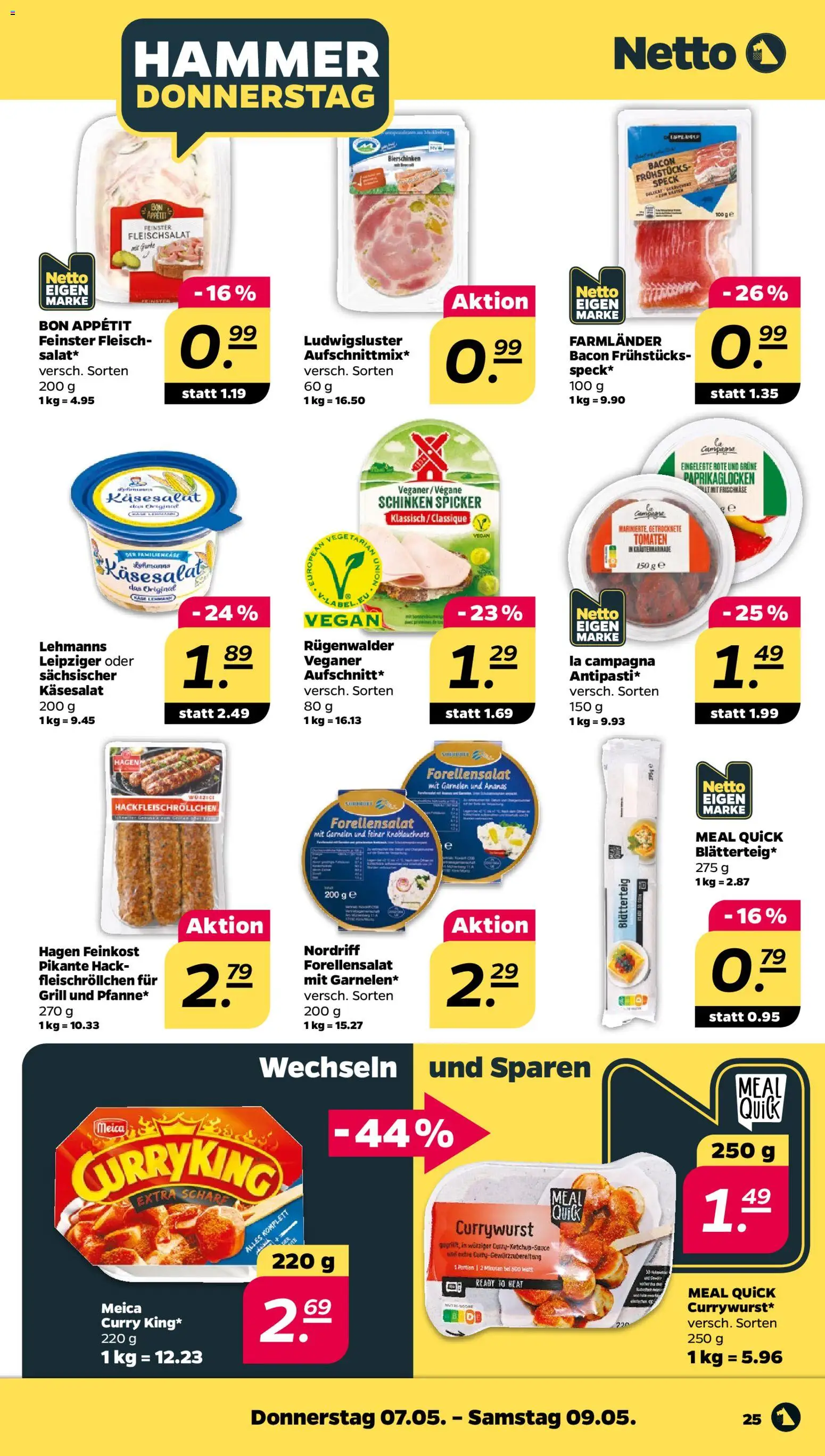 Netto Prospekt 	 – gültig ab 04.05.2026 | Seite: 29 | Produkte: Tomaten, Meica, Schinken, Fleisch