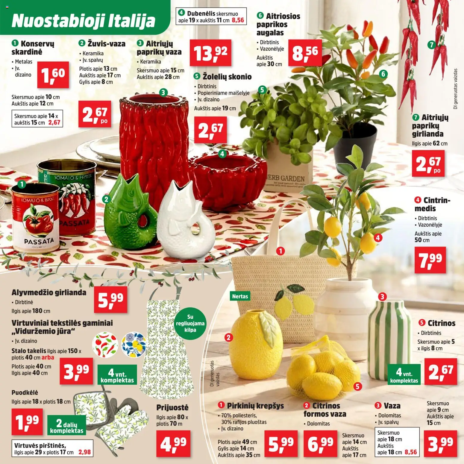 Thomas Philipps akcijos nuo 27.04.2026 | Puslapis: 9 | Prekių: Krepšys, Vaza